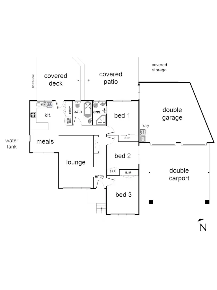 Floorplan of Homely house listing, 2 Janet Street, Boronia VIC 3155