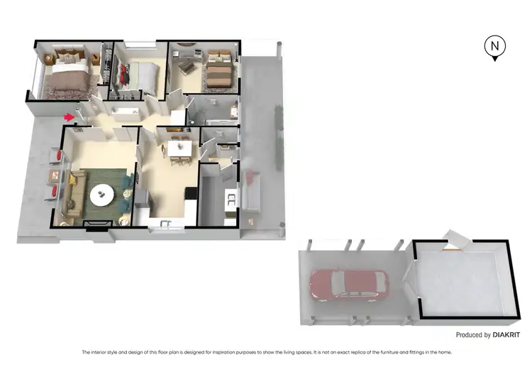 Floorplan of Homely house listing, 65 Fourth Avenue, Altona North VIC 3025