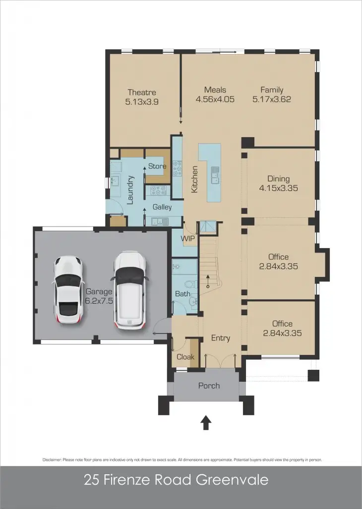 Floorplan of Homely house listing, 25 Firenze Road, Greenvale VIC 3059