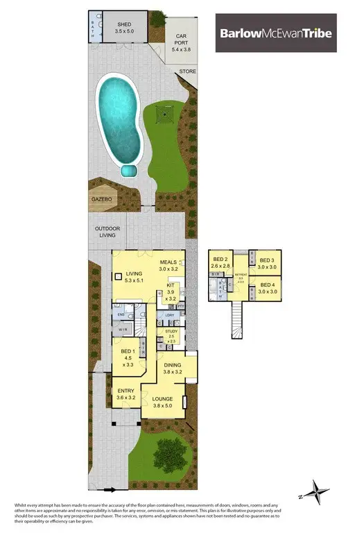 Floorplan of Homely house listing, 5 St Kinnord Street, Aberfeldie VIC 3040