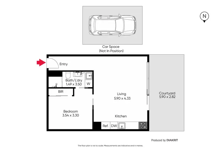 Floorplan of Homely apartment listing, 2/400 Dandenong Road, Caulfield North VIC 3161