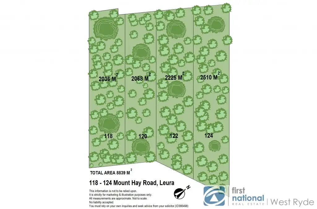 Floorplan of Homely land listing, 118-124 Mount Hay Road, Leura NSW 2780