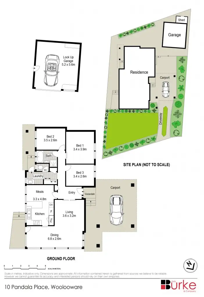 Floorplan of Homely house listing, 10 Pandala Place, Woolooware NSW 2230