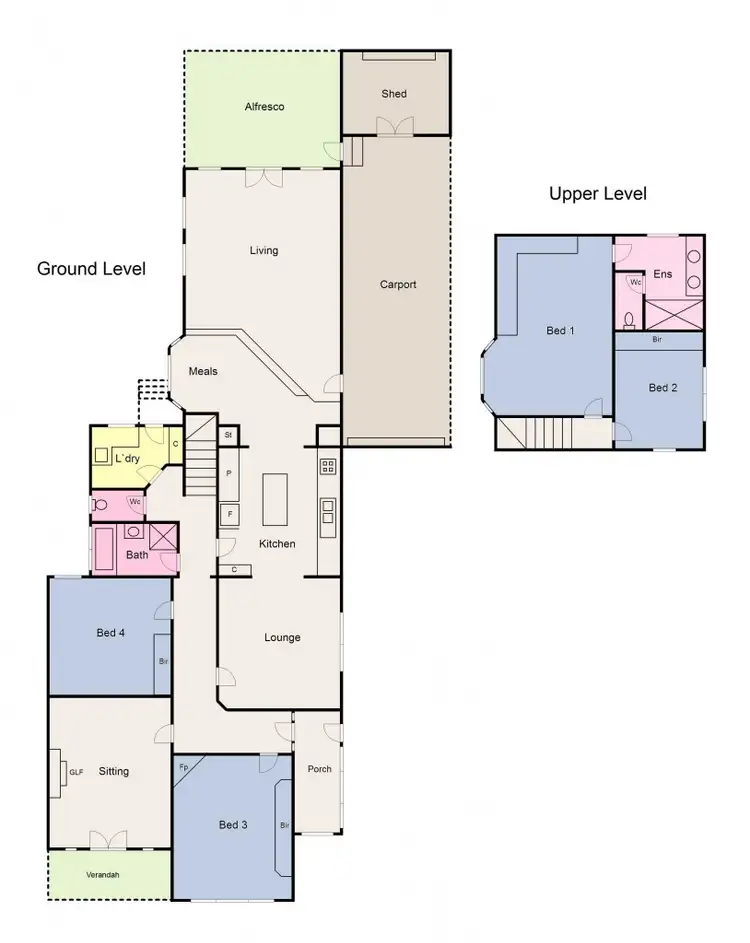 Floorplan of Homely house listing, 106a Burnbank Street, Lake Wendouree VIC 3350