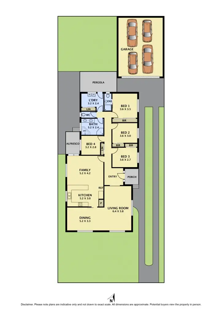 Floorplan of Homely house listing, 10 Carlinga Court, Gladstone Park VIC 3043