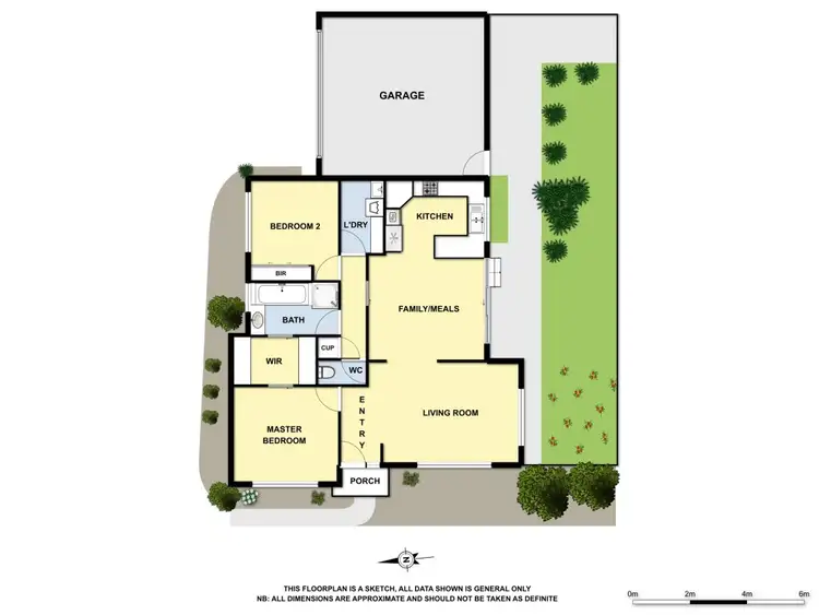Floorplan of Homely unit listing, 1/311 Dorset Road, Boronia VIC 3155