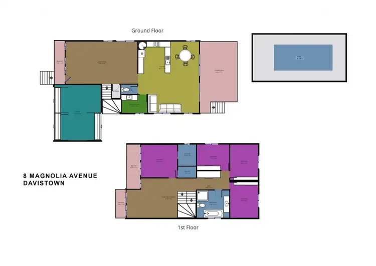 Floorplan of Homely house listing, 8 Magnolia Ave, Davistown NSW 2251