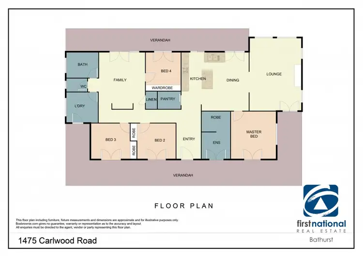 Floorplan of Homely house listing, 1475 Carlwood Road, O'connell NSW 2795