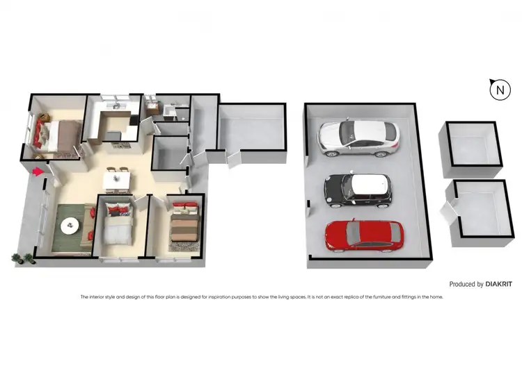 Floorplan of Homely house listing, 151 Palmerston Avenue, Dromana VIC 3936