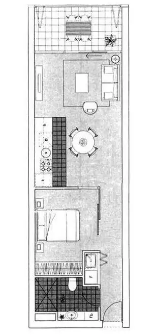 Floorplan of Homely apartment listing, 304/10 Balfours Way, Adelaide SA 5000