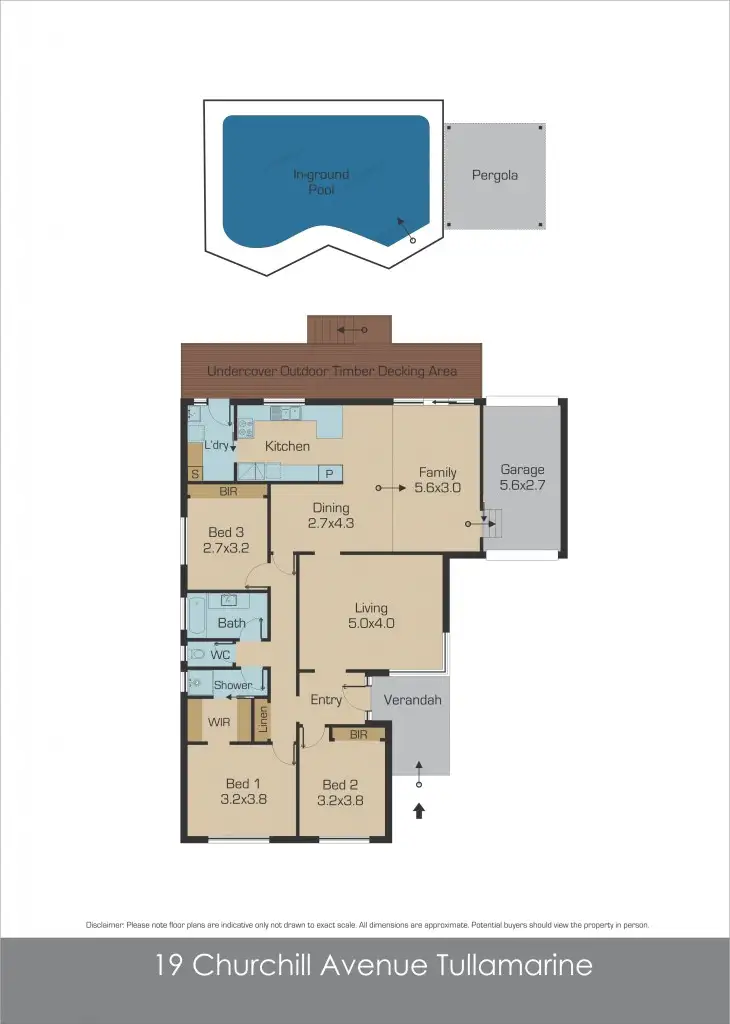 Floorplan of Homely house listing, 19 Churchill Avenue, Tullamarine VIC 3043