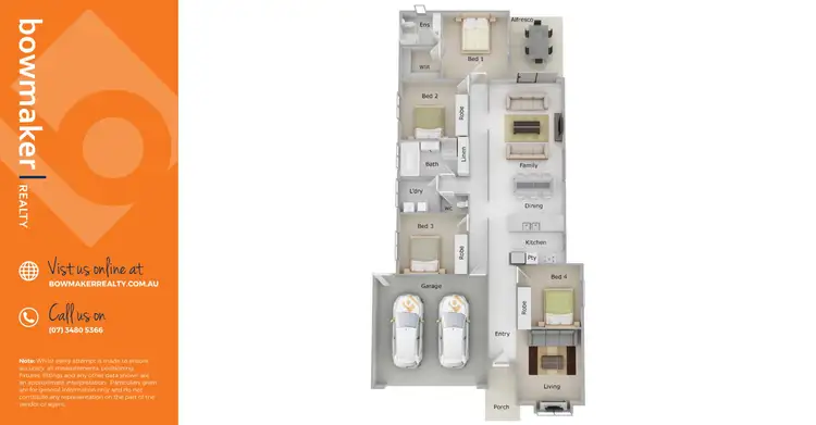 Floorplan of Homely house listing, 5 Williams Crescent, North Lakes QLD 4509