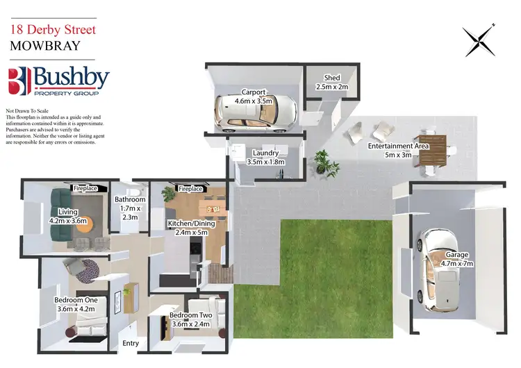 Floorplan of Homely house listing, 18 Derby Street, Mowbray TAS 7248