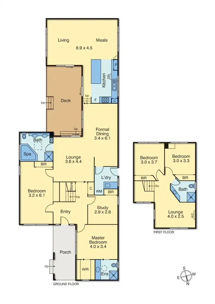 Floorplan of Homely house listing, 66 Summerhill Crescent, Mount Eliza VIC 3930