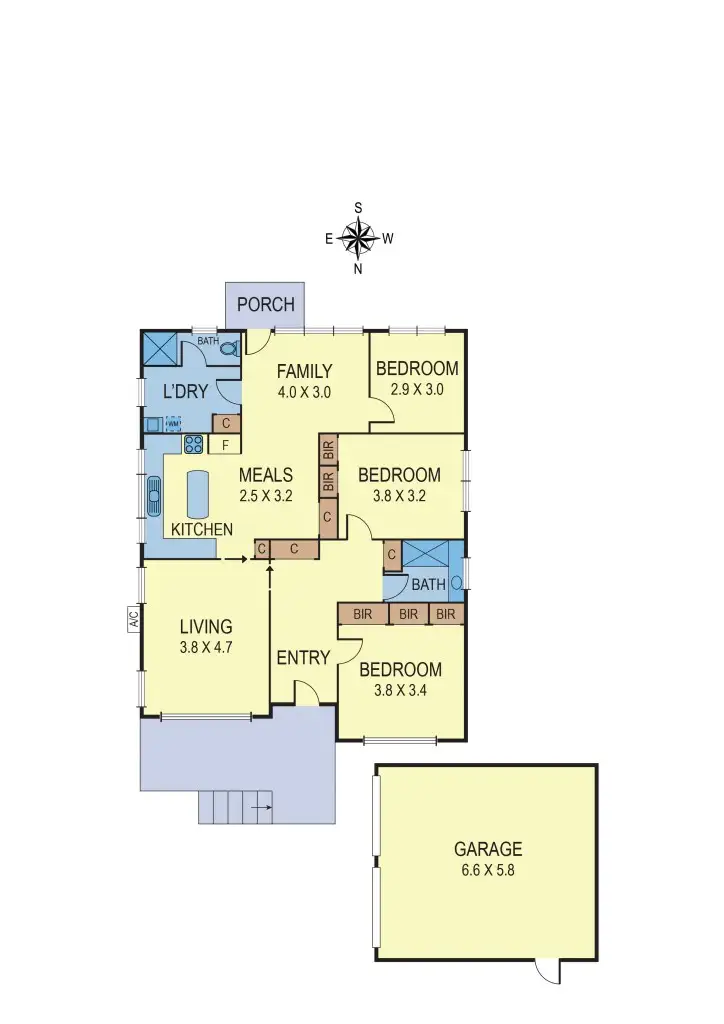 Floorplan of Homely house listing, 1/21 Lorimer Street, Greensborough VIC 3088