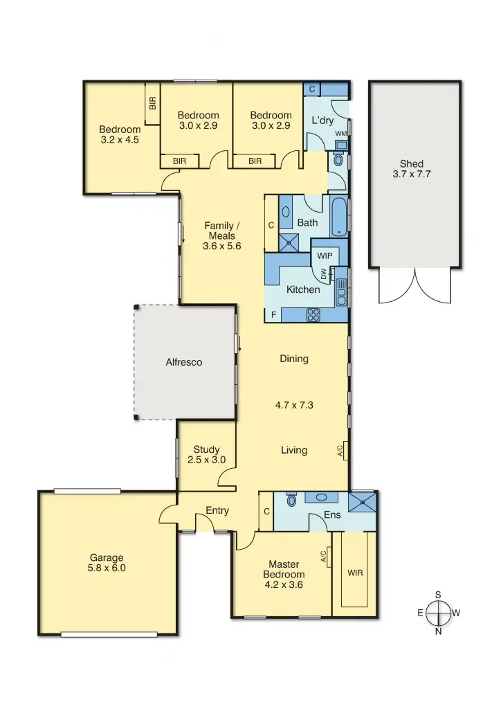 Floorplan of Homely house listing, 20 Veda Avenue, Mount Martha VIC 3934
