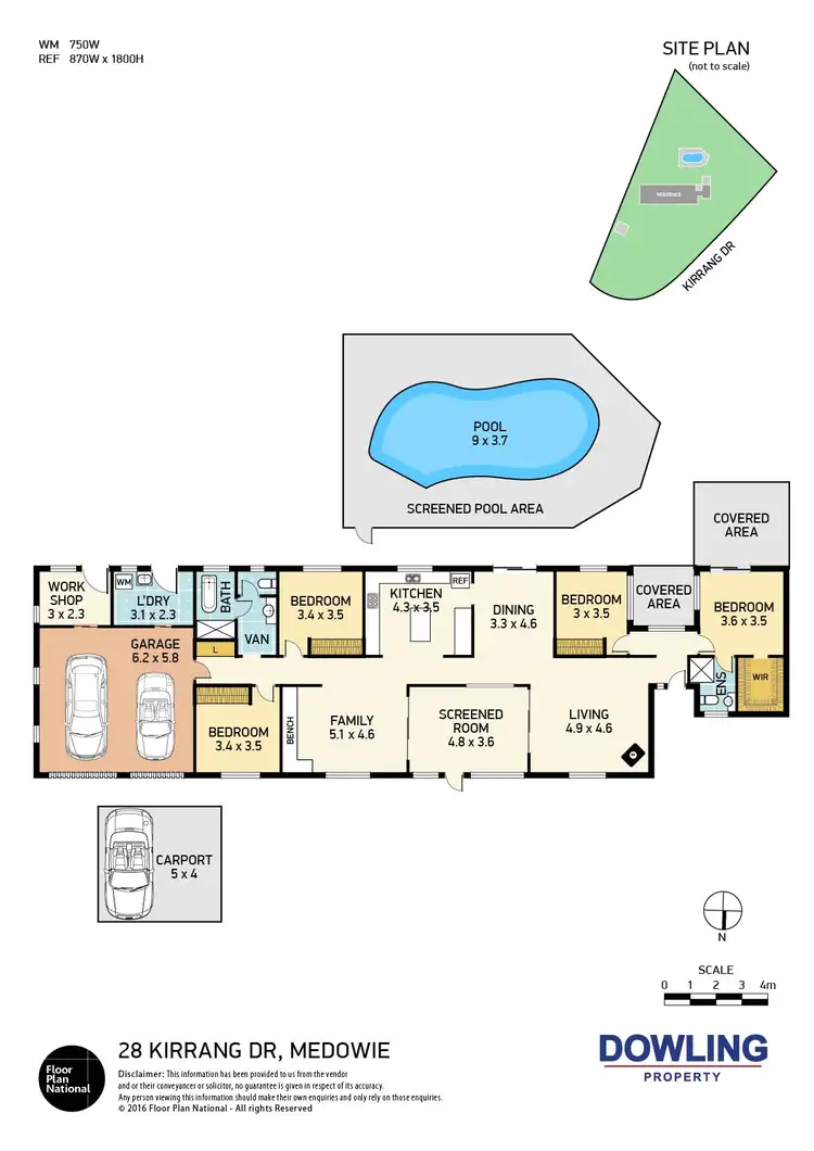 Floorplan of Homely house listing, 28 Kirrang Drive, Medowie NSW 2318