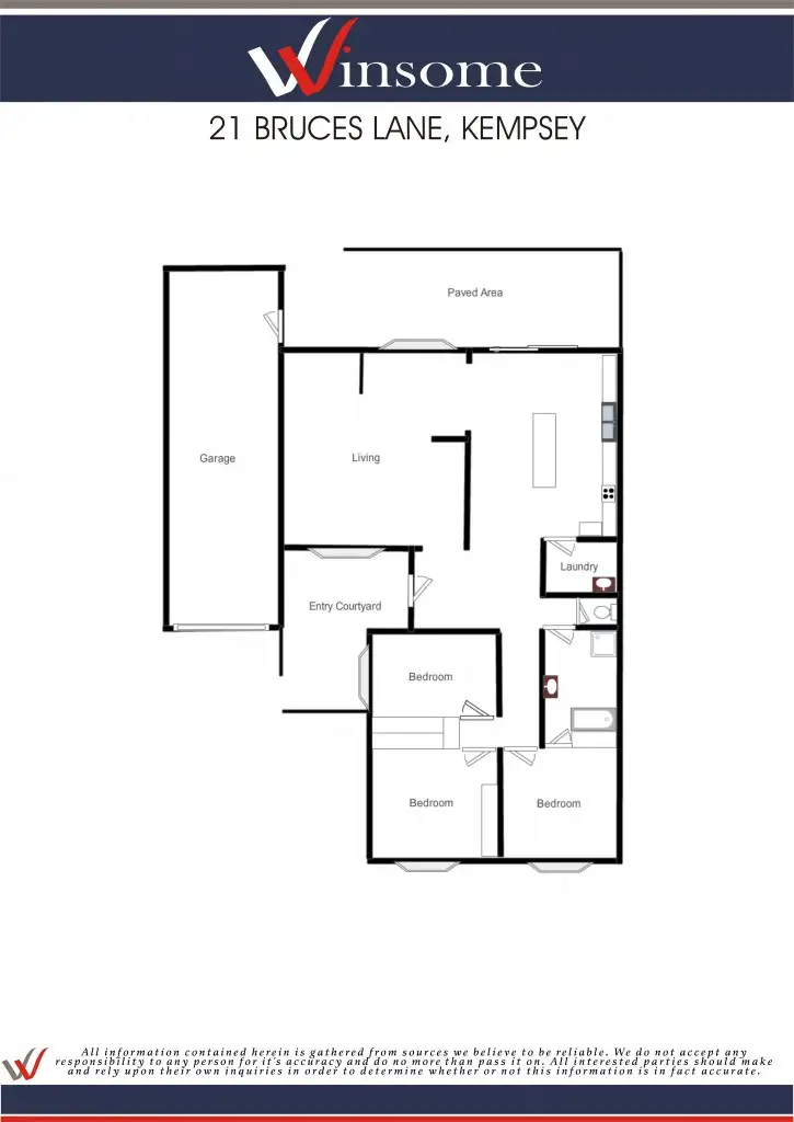 Floorplan of Homely house listing, 21 Bruces Lane, South Kempsey NSW 2440