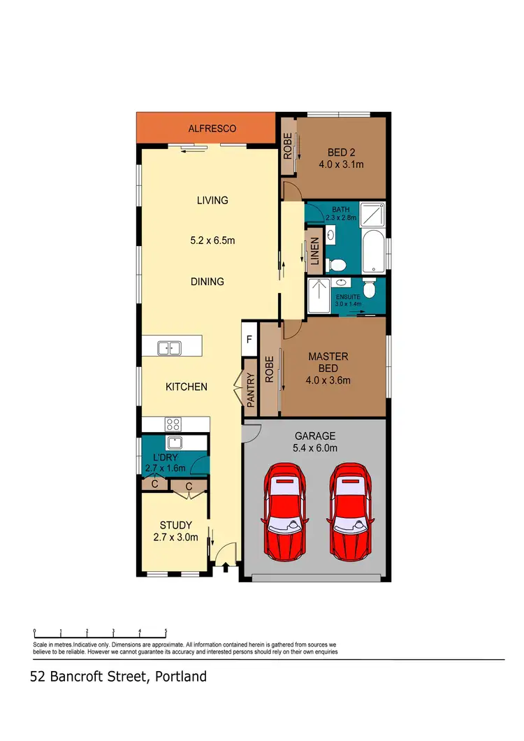 Floorplan of Homely house listing, 52 Bancroft Street, Portland VIC 3305