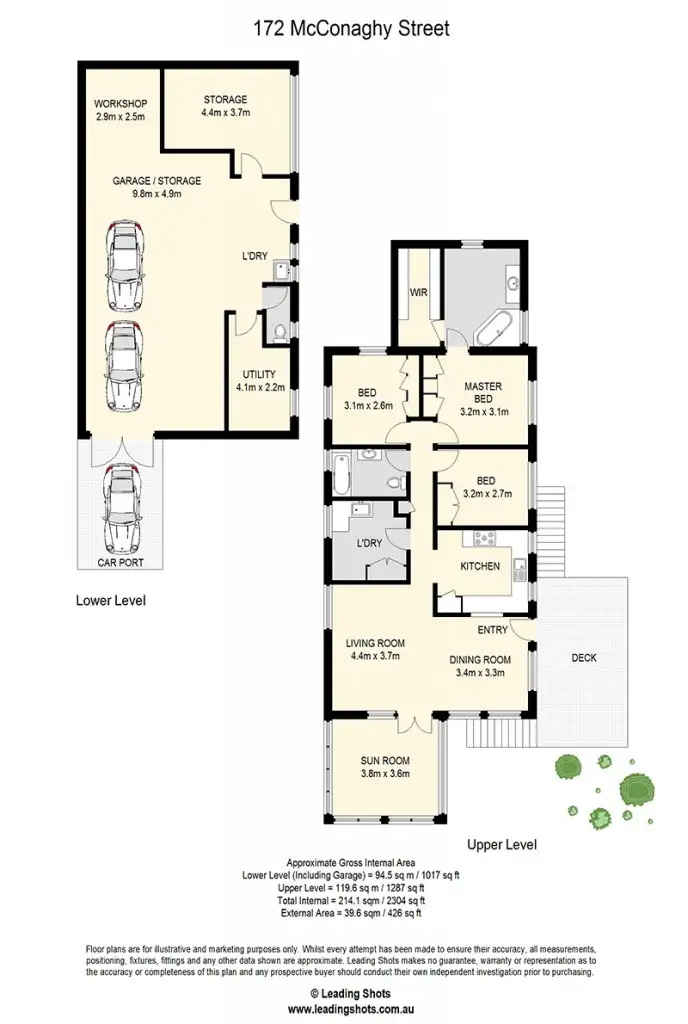 Floorplan of Homely house listing, 172 McConaghy Street, Mitchelton QLD 4053