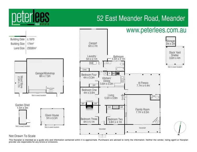 Floorplan of Homely house listing, 52 East Meander Road, Meander TAS 7304