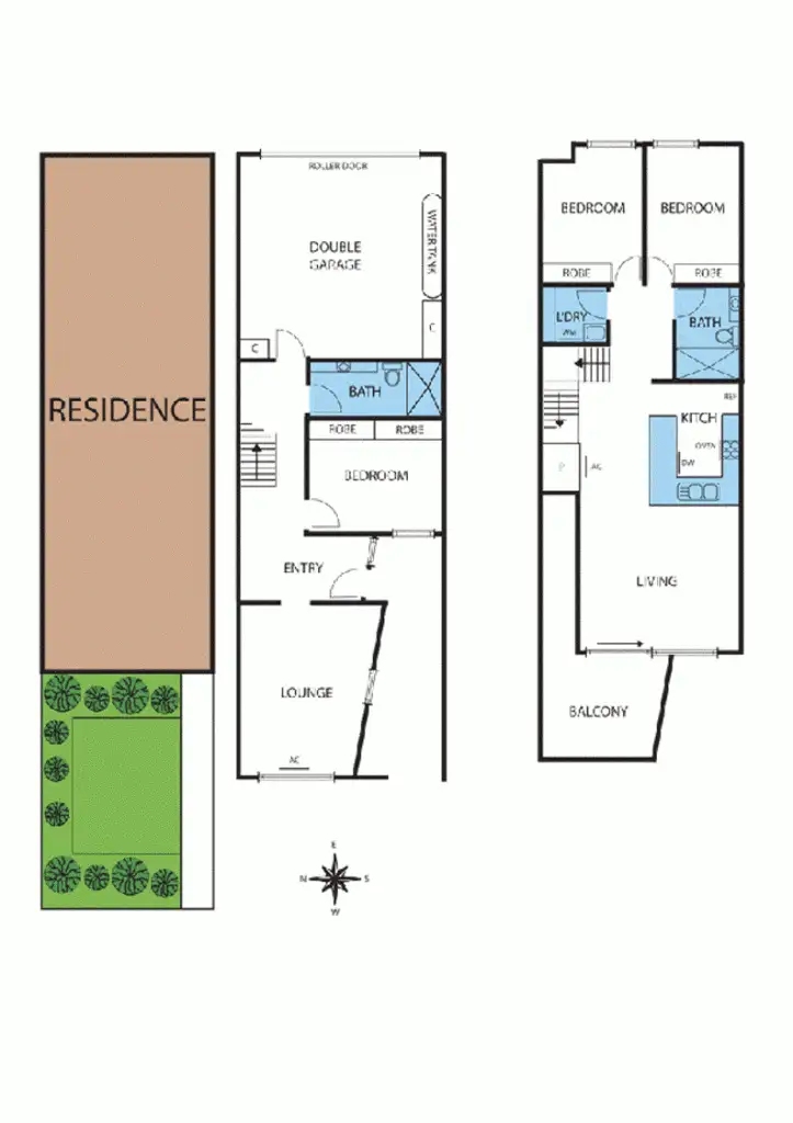 Floorplan of Homely house listing, 12A High Street, Doncaster VIC 3108