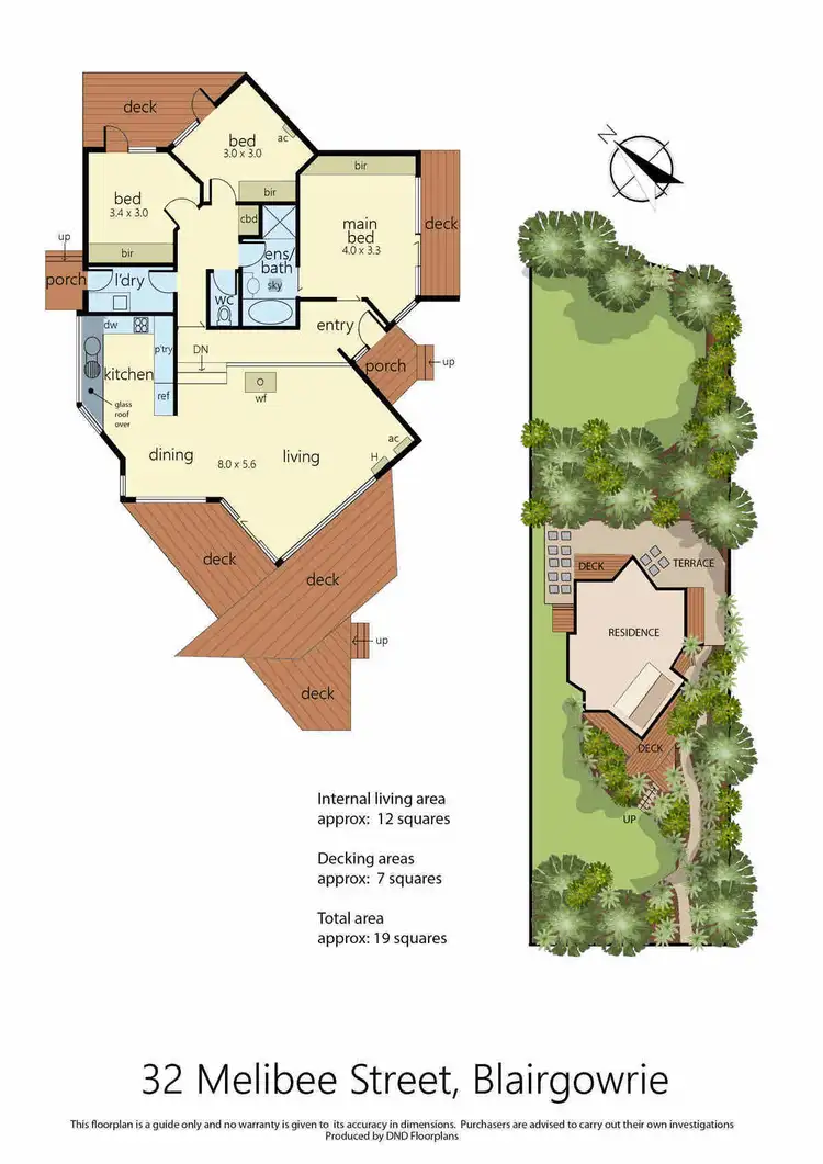 Floorplan of Homely house listing, 32 Melibee Street, Blairgowrie VIC 3942
