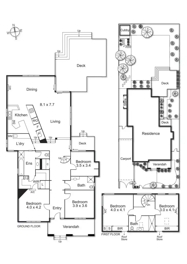 Floorplan of Homely house listing, 46 Bourne Road, Glen Iris VIC 3146