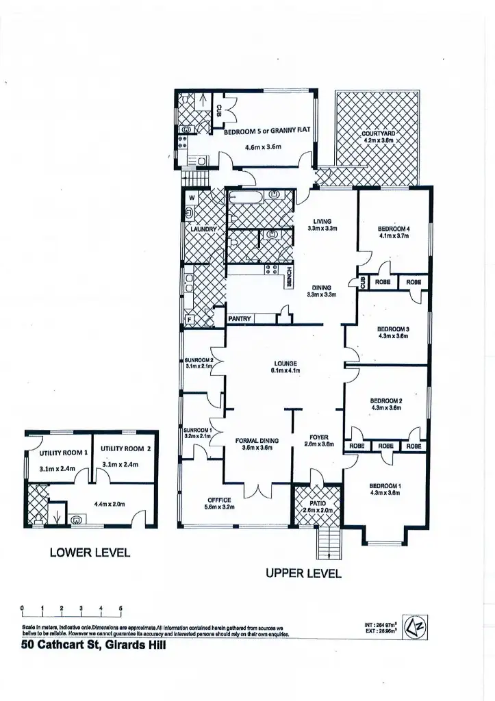 Floorplan of Homely house listing, 50 Cathcart Street, Girards Hill NSW 2480
