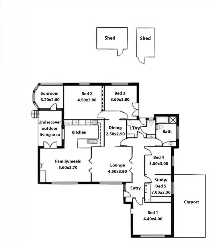 Floorplan of Homely house listing, 3 Iona Avenue, Woodforde SA 5072