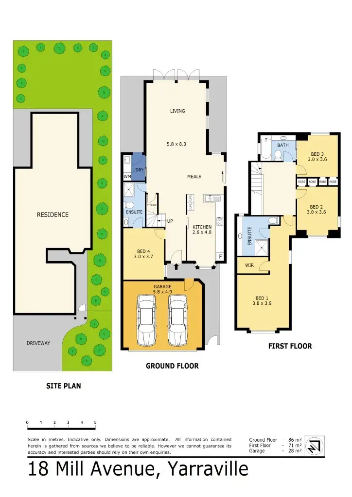 Floorplan of Homely house listing, 18 Mill Avenue, Yarraville VIC 3013