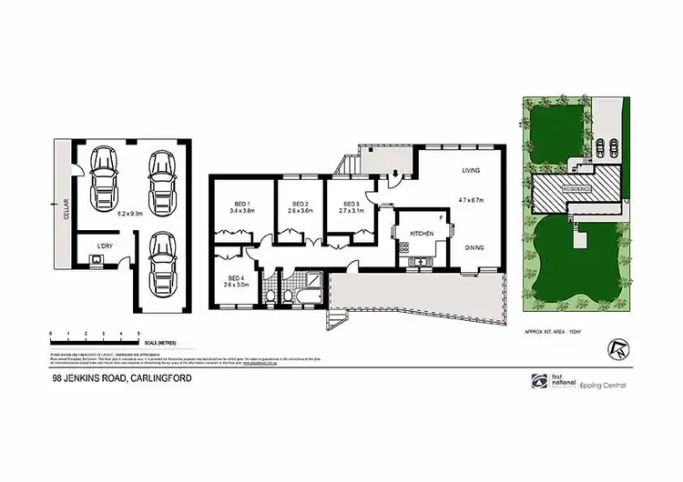 Floorplan of Homely house listing, 98 Jenkins Road, Carlingford NSW 2118
