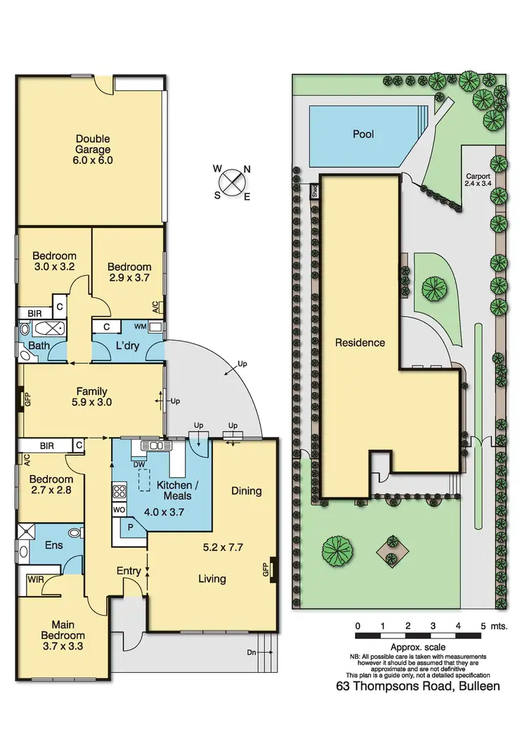 Floorplan of Homely house listing, 63 Thompsons Road, Bulleen VIC 3105