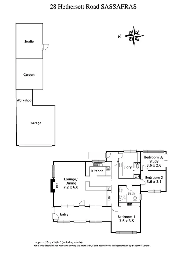 Floorplan of Homely house listing, 28 Hethersett Road, Sassafras VIC 3787
