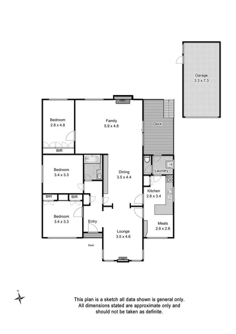 Floorplan of Homely house listing, 4 Adolphson Avenue, Ringwood North VIC 3134