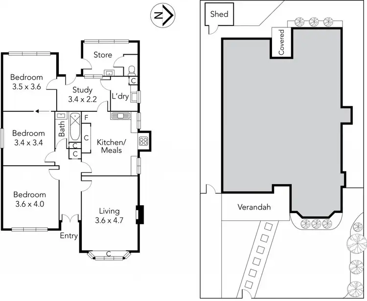 Floorplan of Homely house listing, 7 Leonard Street, Preston VIC 3072