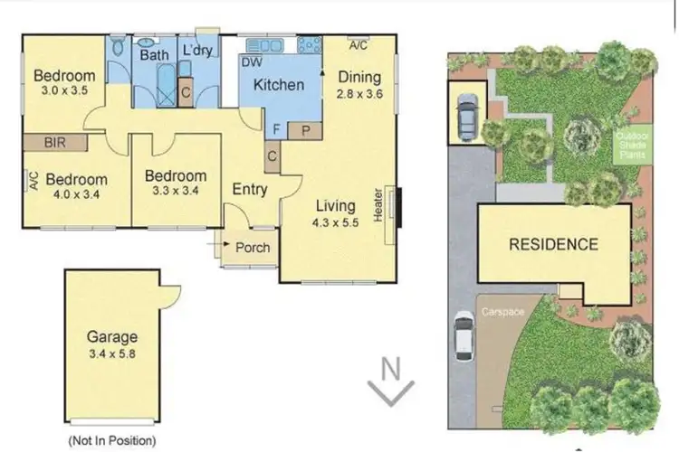 Floorplan of Homely house listing, 539 Grimshaw Street, Bundoora VIC 3083