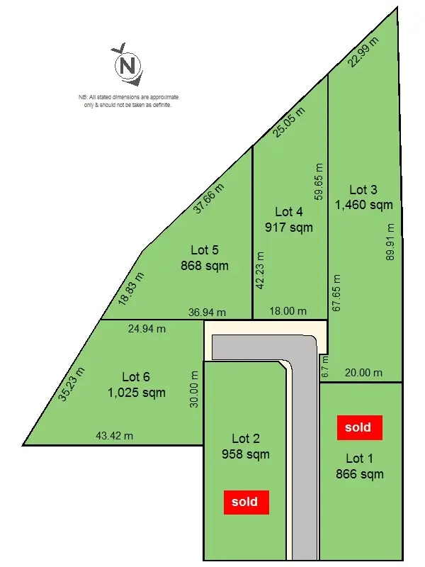 Floorplan of Homely land listing, LOT 3, 9 Montalbo Road, Ringwood North VIC 3134