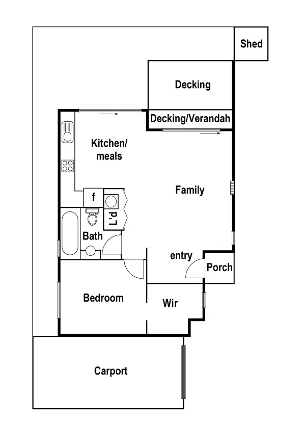 Floorplan of Homely unit listing, 4/19 Nicholson Avenue, Reservoir VIC 3073
