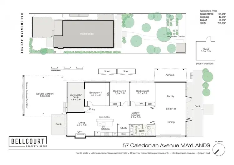 Floorplan of Homely house listing, 57 Caledonian Avenue, Maylands WA 6051