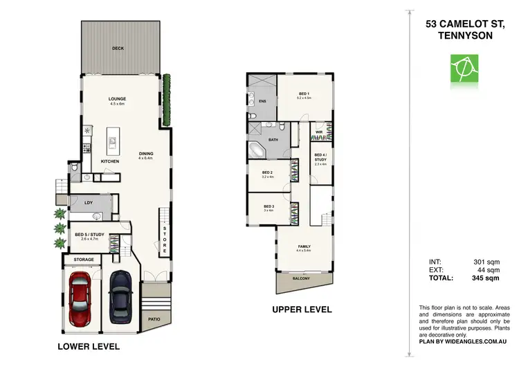 Floorplan of Homely house listing, 53 Camelot Street, Tennyson QLD 4105