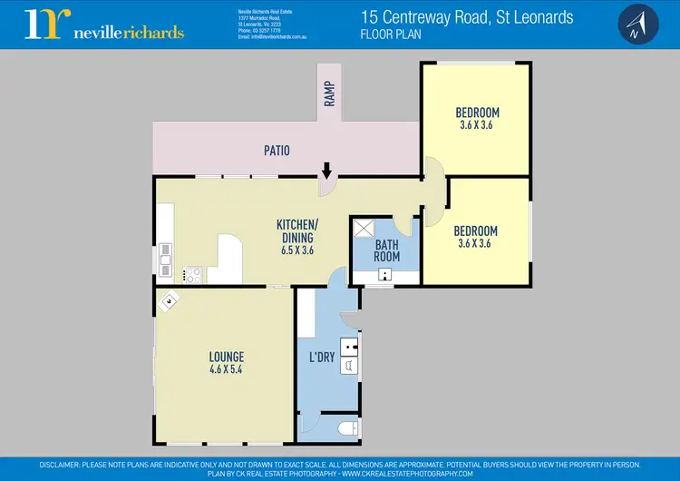 Floorplan of Homely house listing, 15 Centreway Road, St Leonards VIC 3223