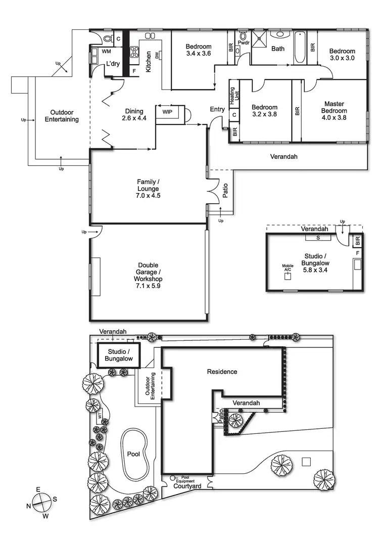 Floorplan of Homely house listing, 7 Carlton Street, Mckinnon VIC 3204