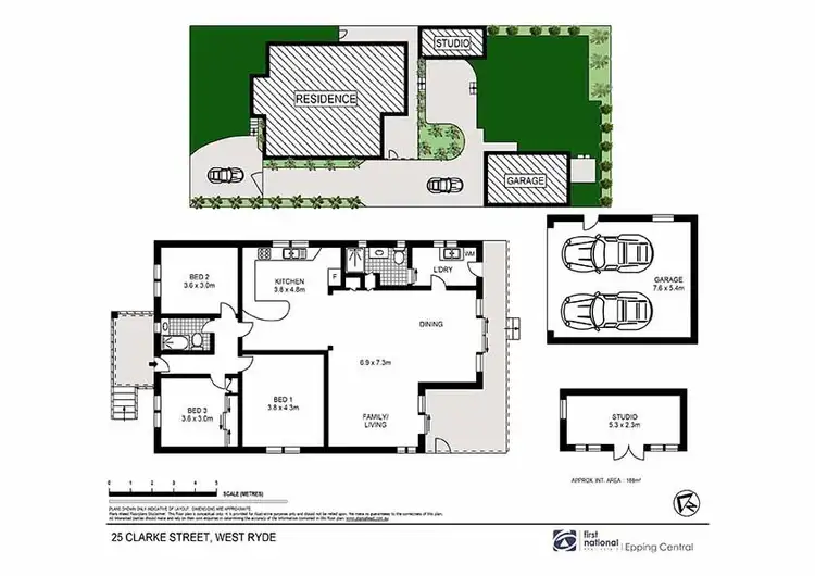 Floorplan of Homely house listing, 25 Clarke Street, West Ryde NSW 2114
