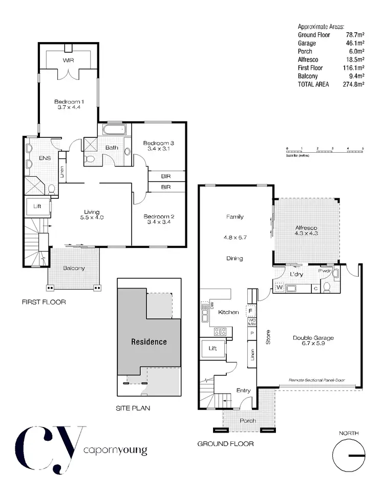 Floorplan of Homely house listing, 1/B Irwin Street, East Fremantle WA 6158