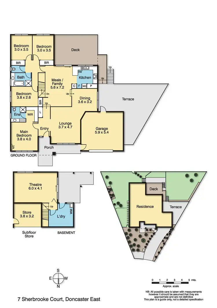 Floorplan of Homely house listing, 7 Sherbrooke Court, Doncaster East VIC 3109