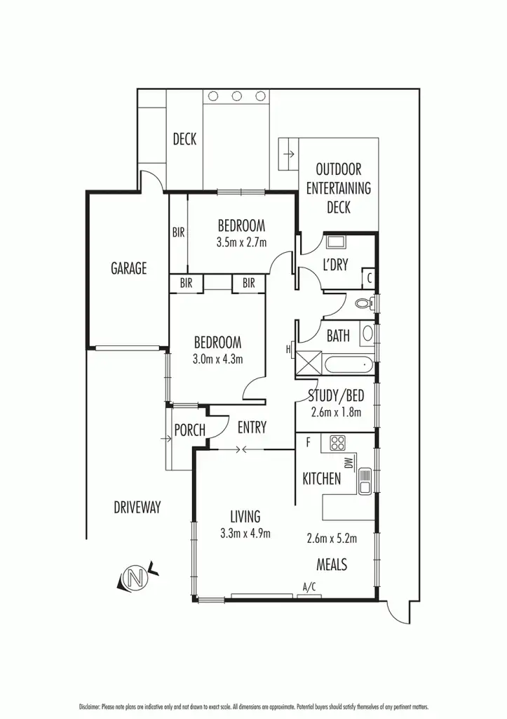 Floorplan of Homely unit listing, 3/2 Kardella Street, Malvern East VIC 3145