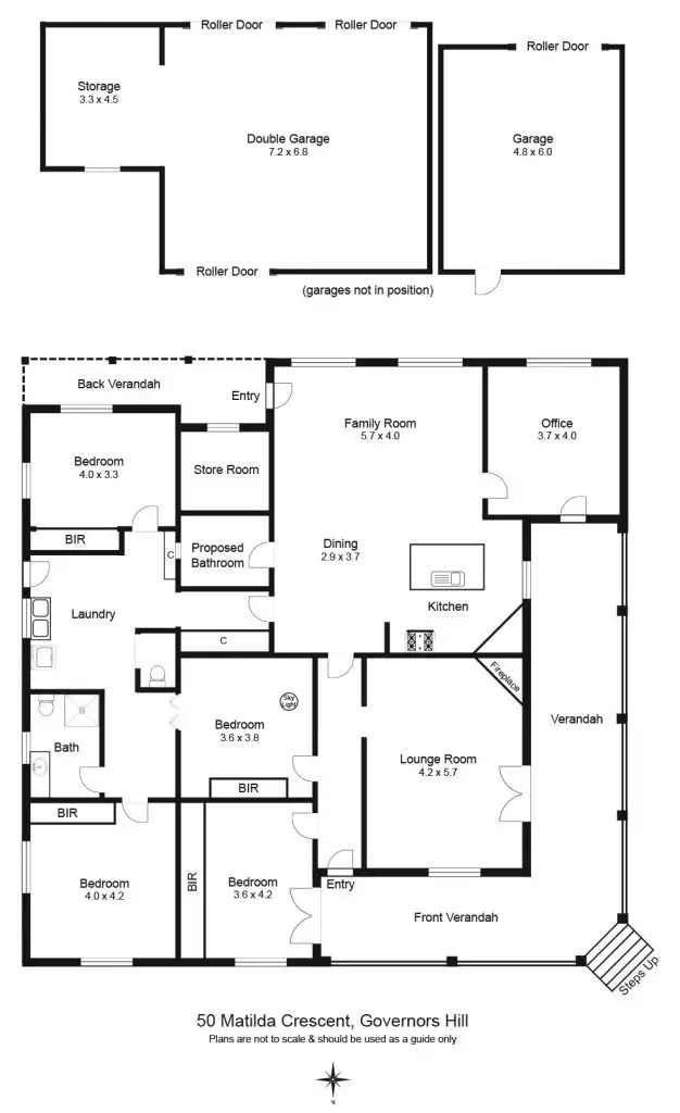 Floorplan of Homely house listing, 50 Matilda Crescent, Gumly Gumly NSW 2652