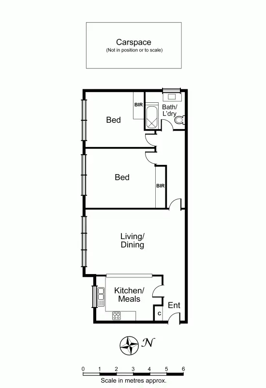 Floorplan of Homely apartment listing, 8/11 Lewisham Road, Prahran VIC 3181