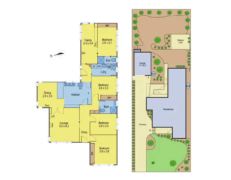 Floorplan of Homely house listing, 35 Iona Avenue, Belmont VIC 3216